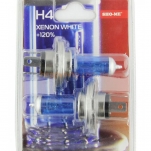 Автолампа H4 Sho-Me 4300К +120%